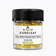 Full Spectrum, 25mg CBD Soft Gels